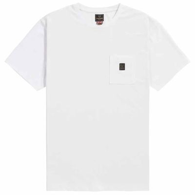 Triumph New Boots White Pocket Comfort Tee - MTSS26222