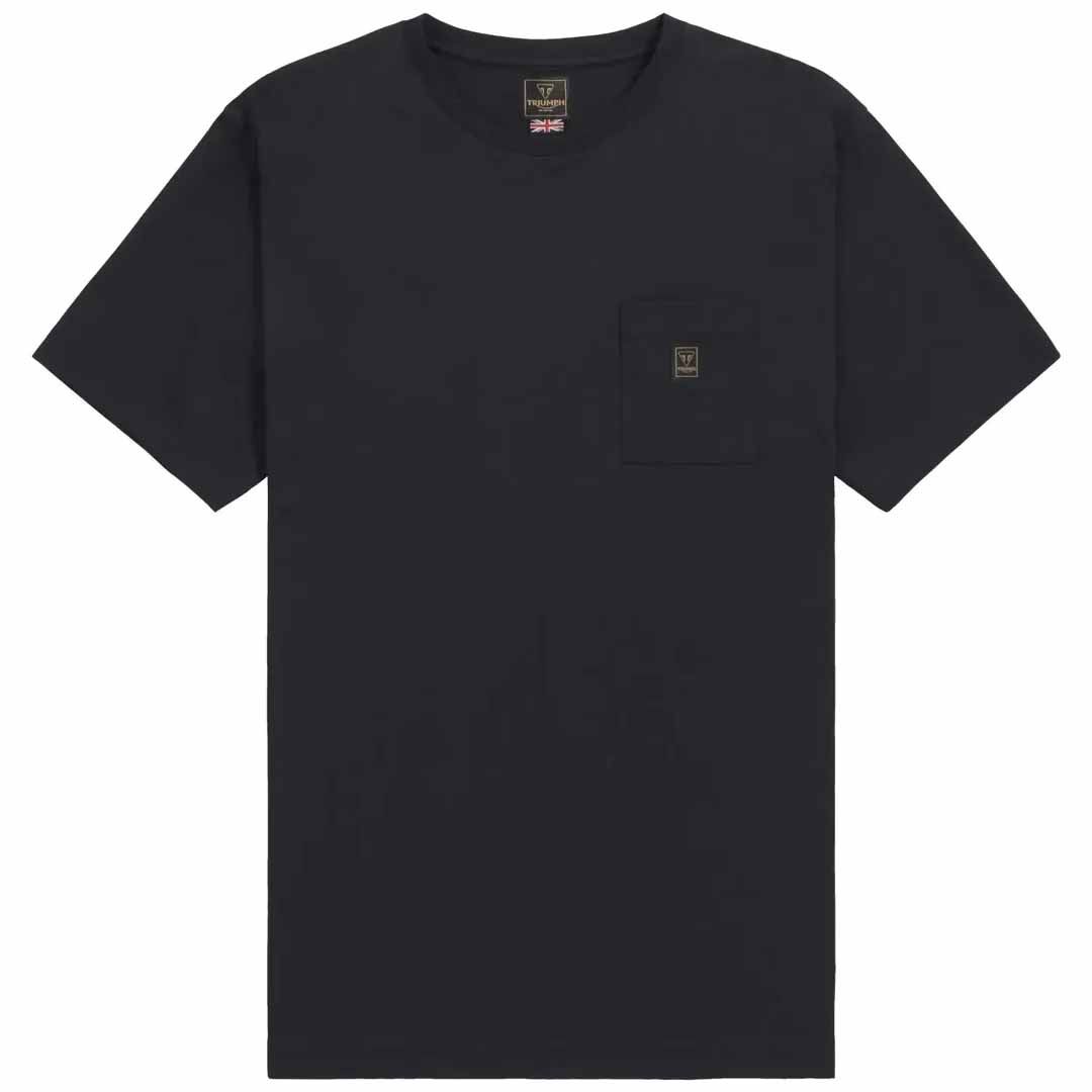 Triumph New Boots Black Pocket Comfort Tee - MTSS26221