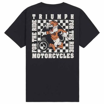 Triumph New Boots Black Pocket Comfort Tee - MTSS26221