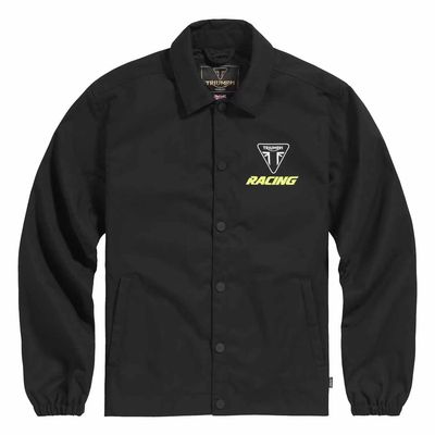 Triumph Racing Carter Coach Black Softshell Jacket - MTES26700
