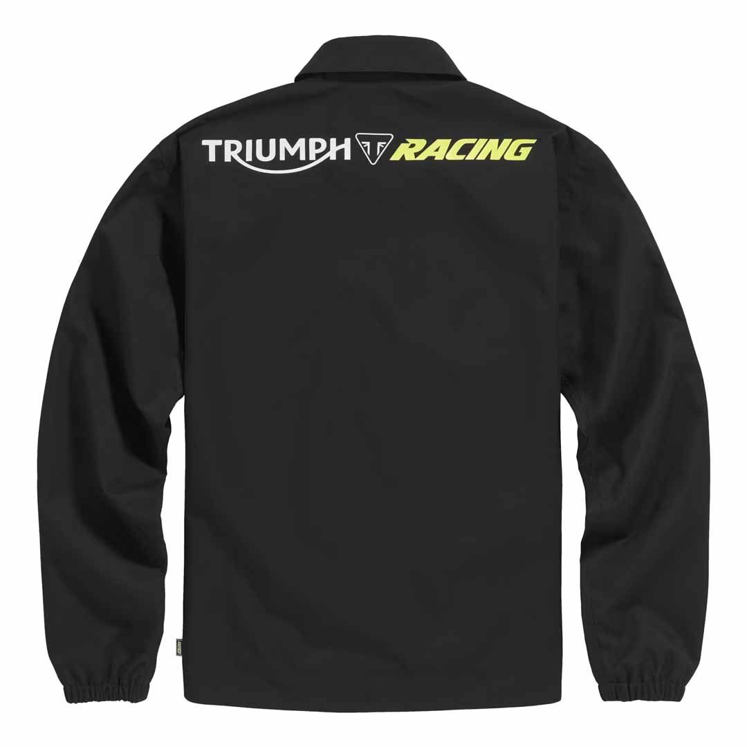 Triumph Racing Carter Coach Black Softshell Jacket - MTES26700