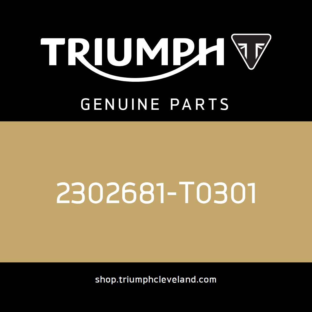Triumph OEM Decal Sidepanel - 2302681-T0301