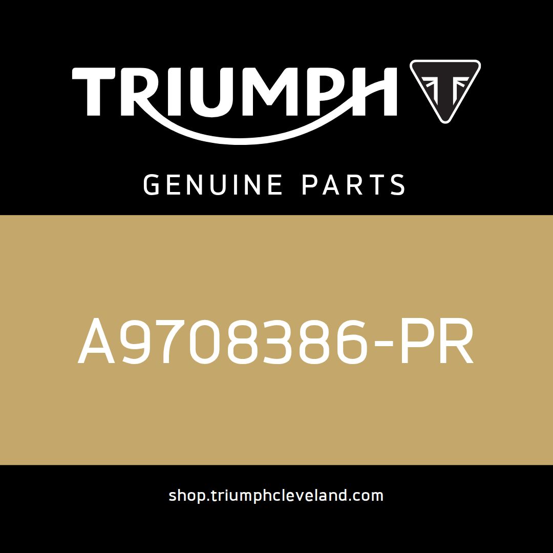 Triumph OEM Seat Cowl Kit, Painted, Phantom Black - A9708386-PR