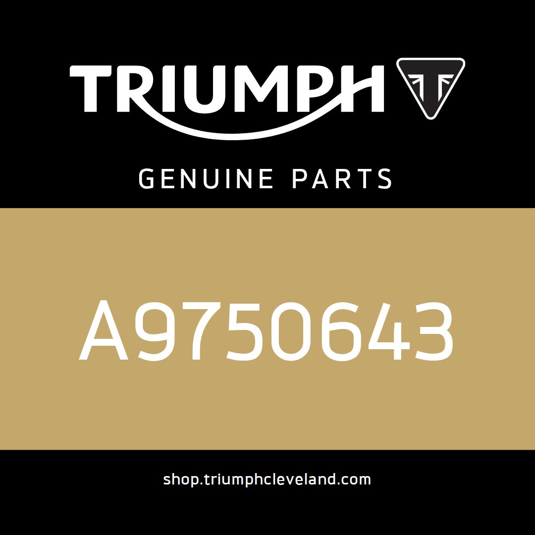 Triumph OEM Screw, Carriage, 5/16 - 18 x 5/8 - A9750643