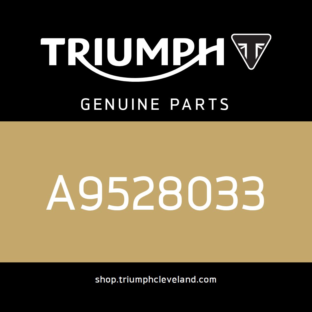 Triumph OEM Leather Passenger Backrest Bag, Small - A9528033