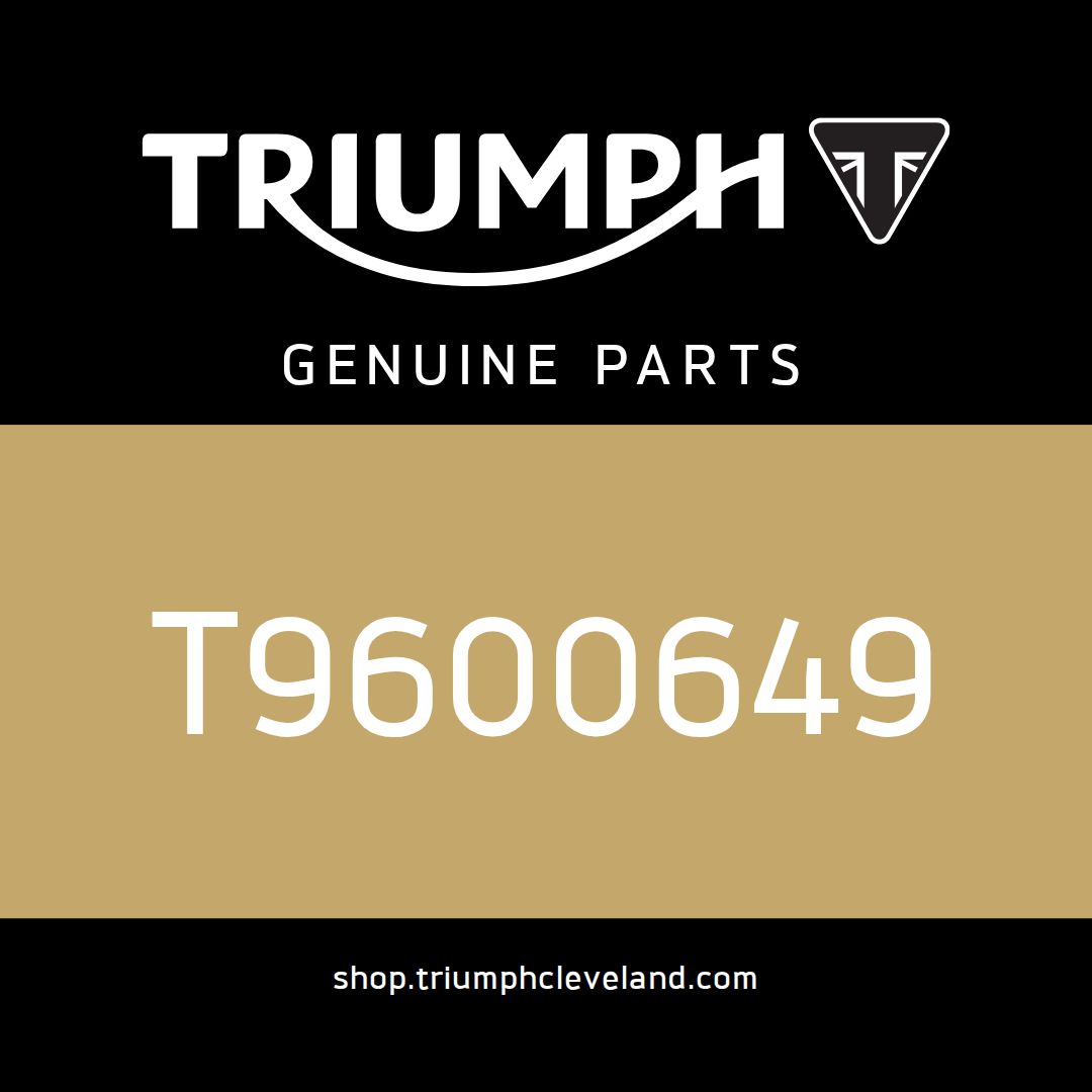 Triumph OEM Finisher, Catalyst, RH, Black - T9600649