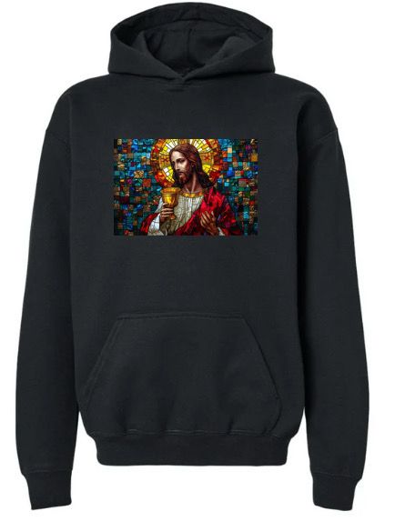 Jesus Stained 2 Hood