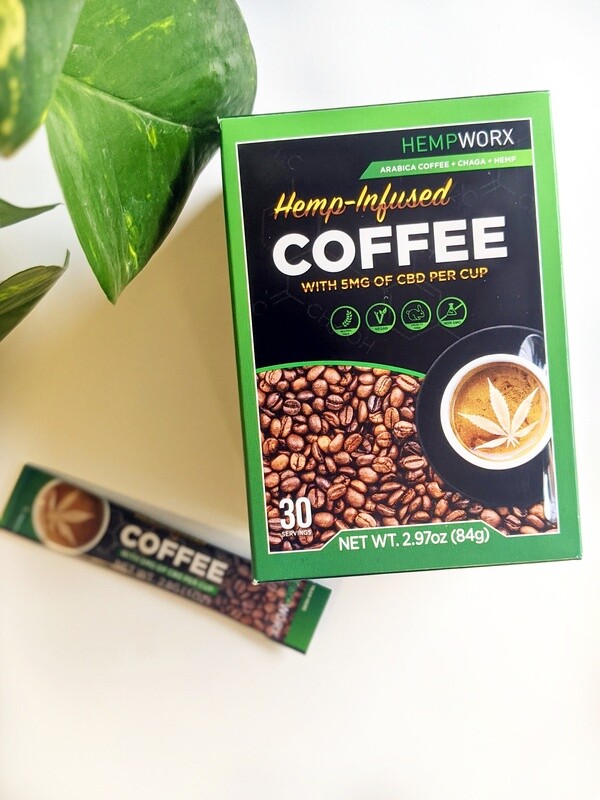 Hempworx Hemp Infused Coffee THC Free