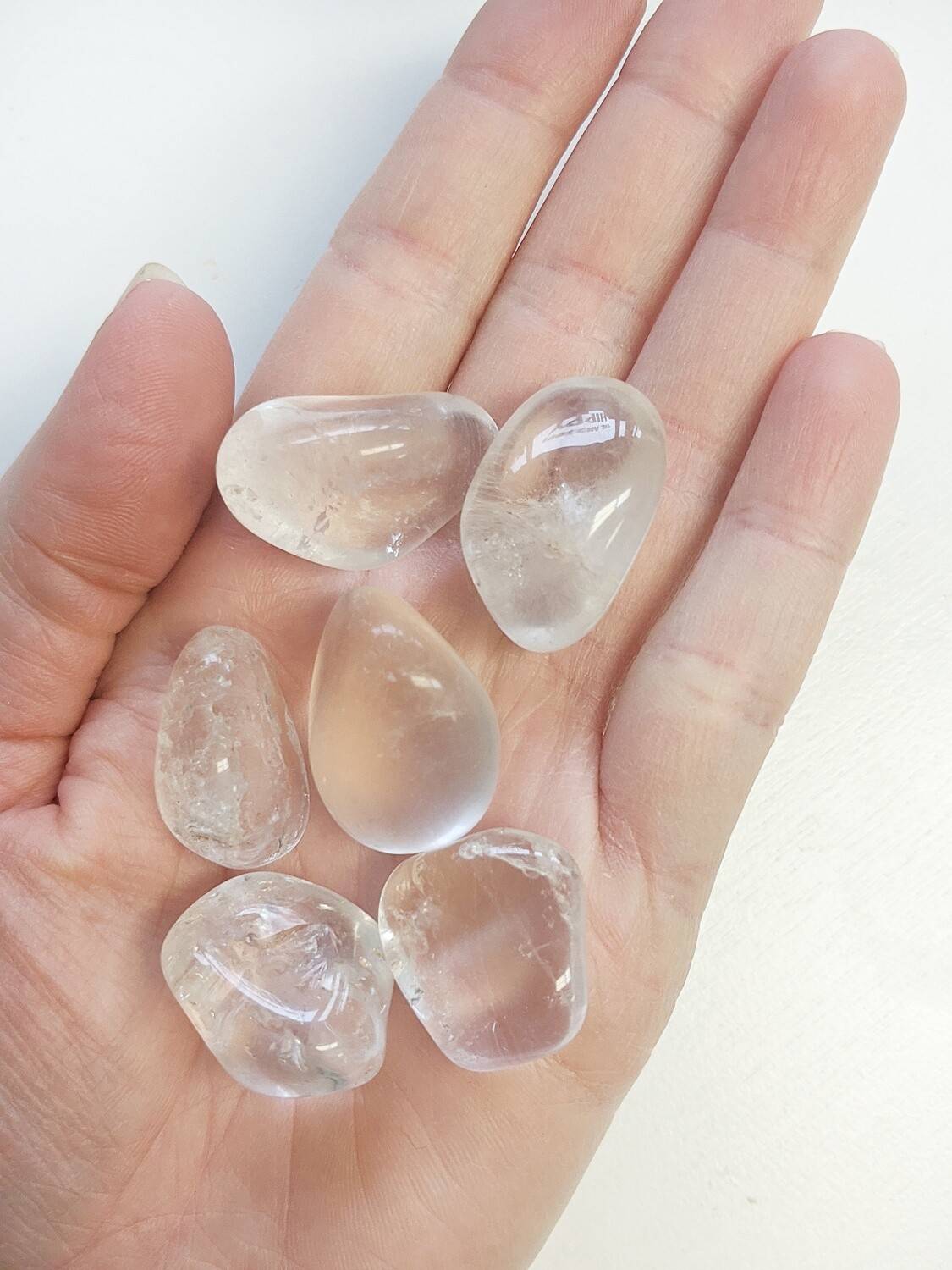 Clear Quartz Crystal (Tumbled - Small/Medium)