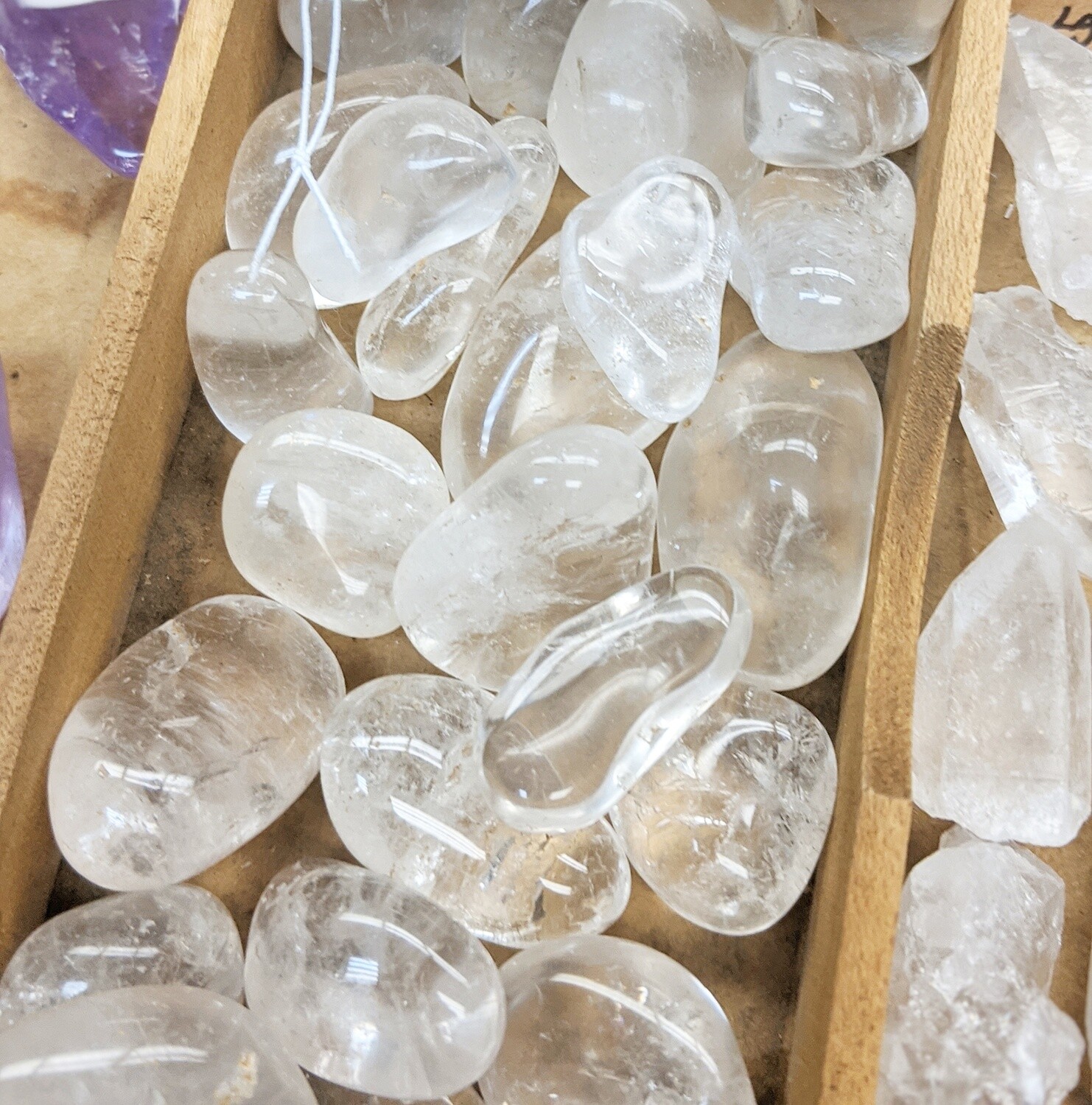 Clear Quartz Crystal (Tumbled - Small/Medium)
