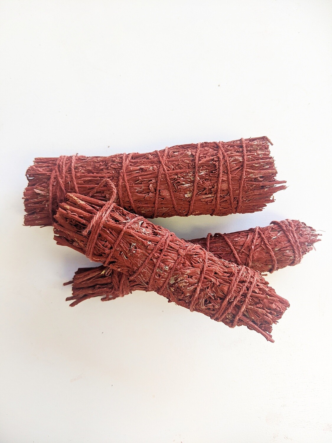 Red Sage 4&quot; (Mountain Sage mix with Dragon&#39;s Blood Resin)
