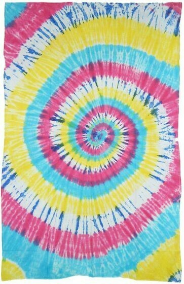 Spiral Tie Dye Tapestry