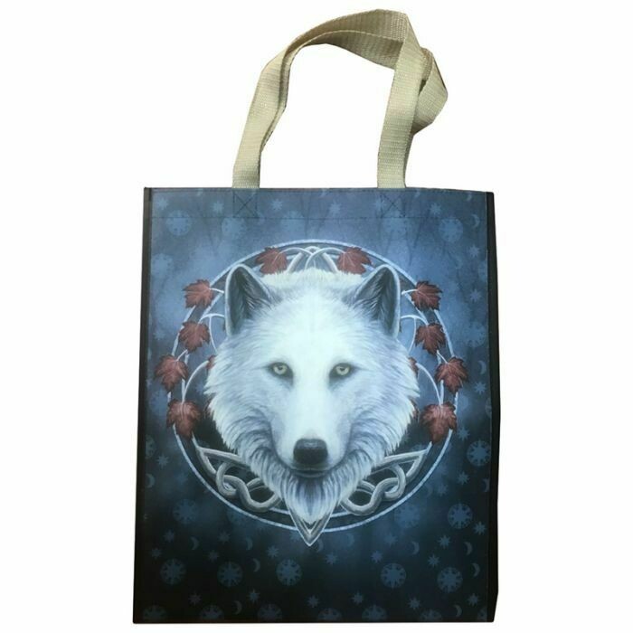 Lisa Parker "Guardian Of The Fall"  Wolf Design Tote/ Shopping Bag
