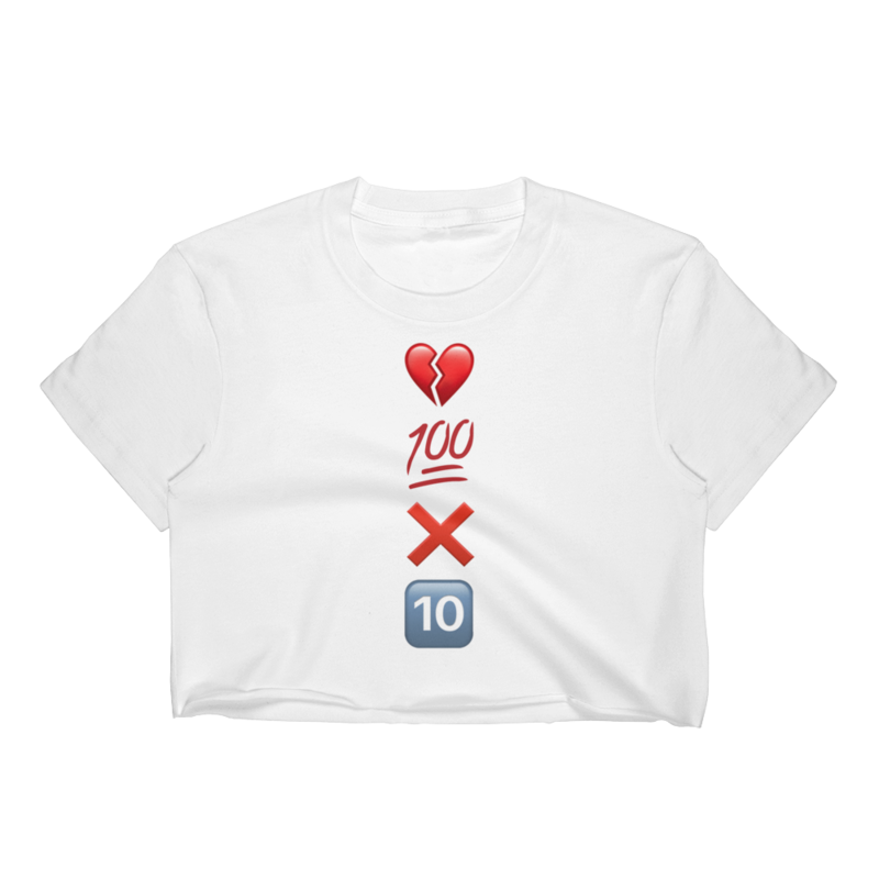 SB1K "100x10" Cropped T-Shirt