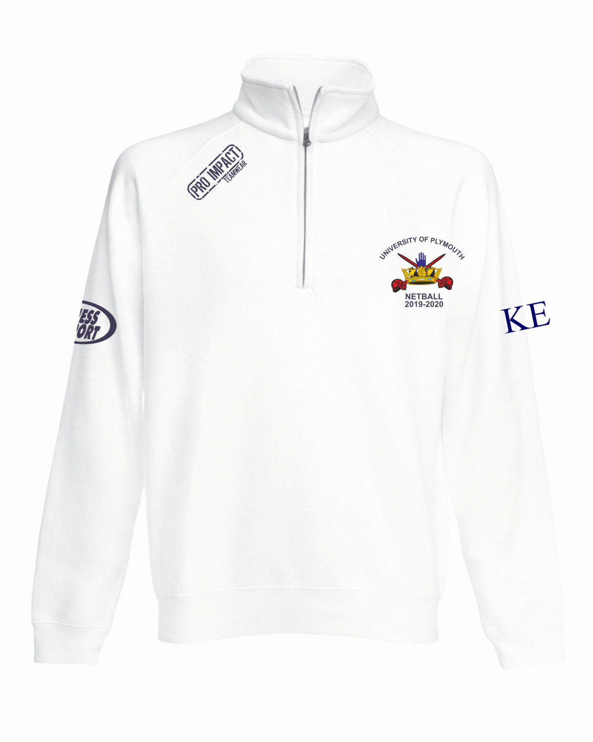 Committee Quarter Zip Sweatshirt Embroidered Crest