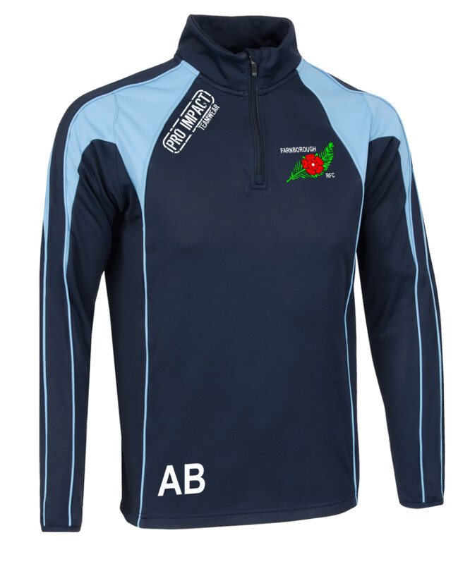 1/4 Zip Midlayer adult size