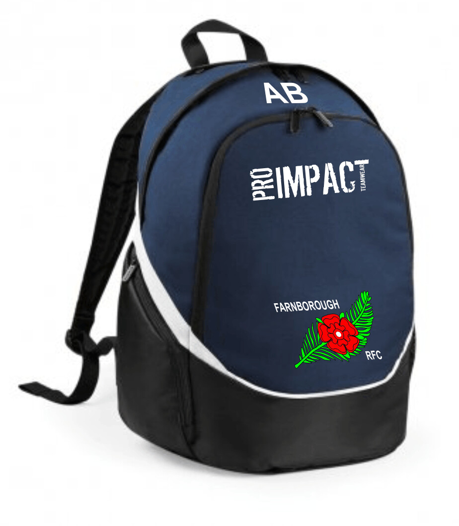 FRUFC  Backpack with initials