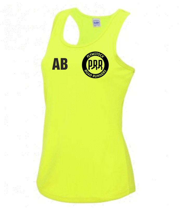 Ladies Vest Yellow