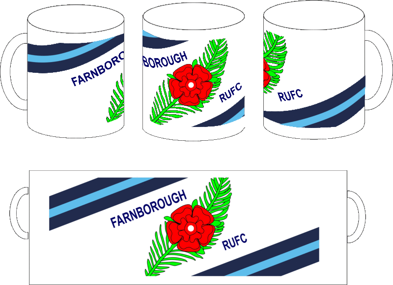 Farnborough RUFC Mug