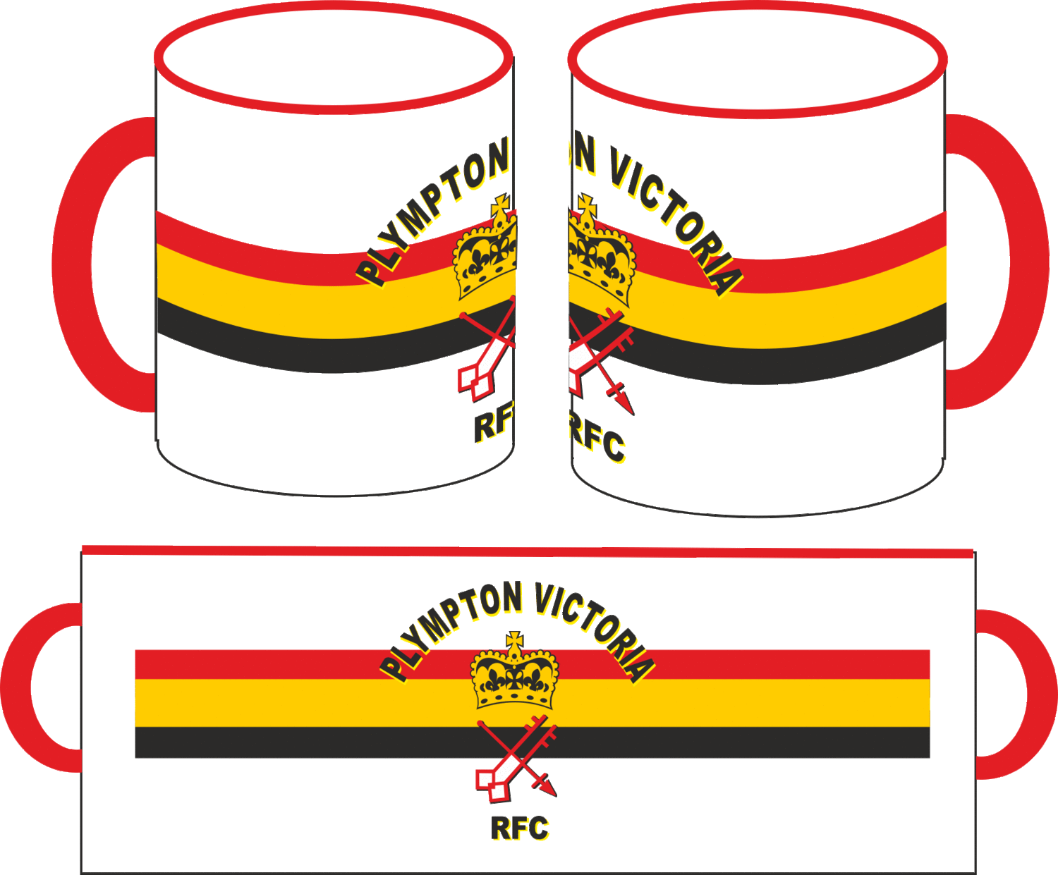 Plympton Victoria RFC Mug