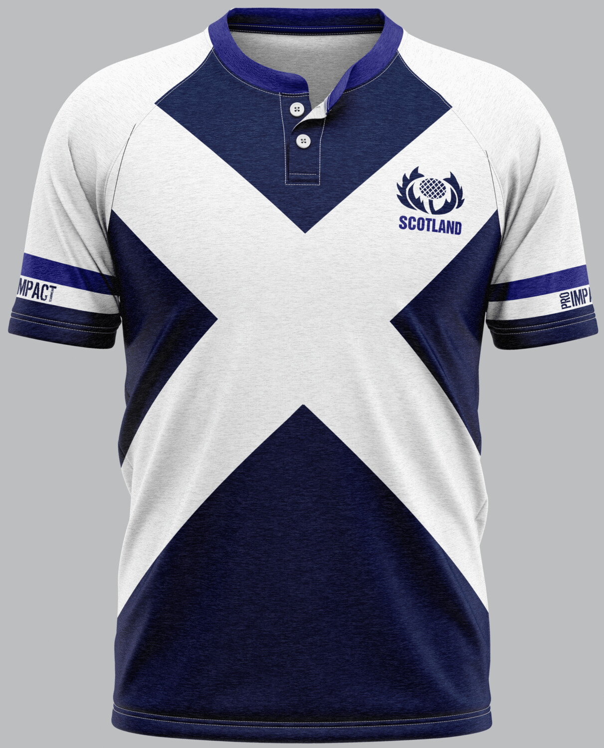 Scotland Flag Supporters Rugby Jersey