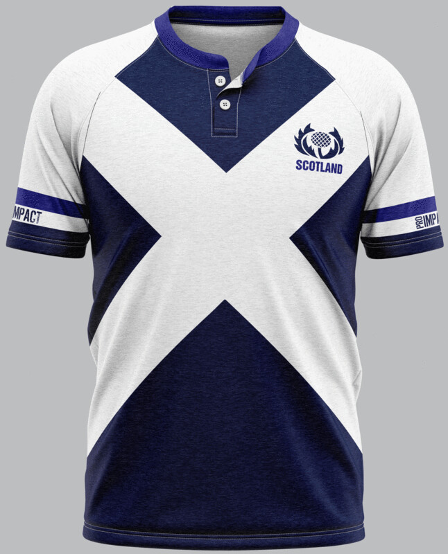 Scotland Flag Supporters Rugby Jersey