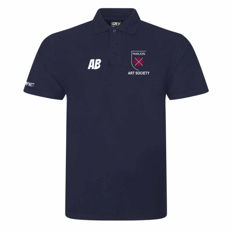 Art Polo Shirt Navy
