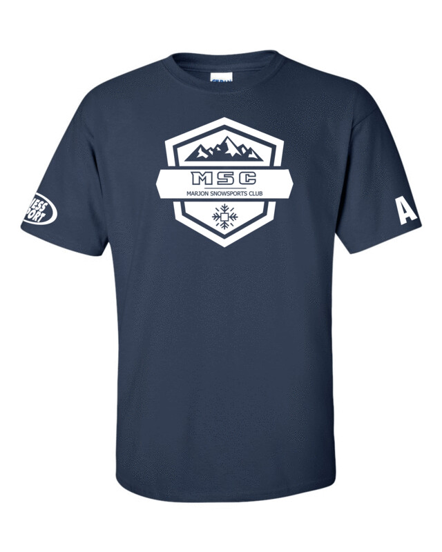 Snowsports Cotton T-Shirt Navy
