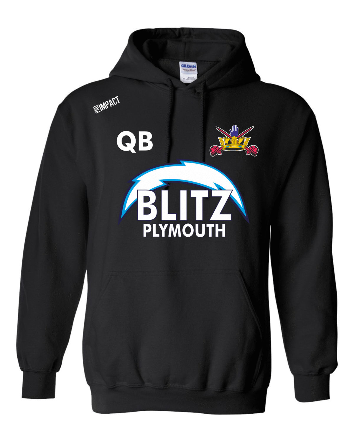 Blitz Hoodie Black