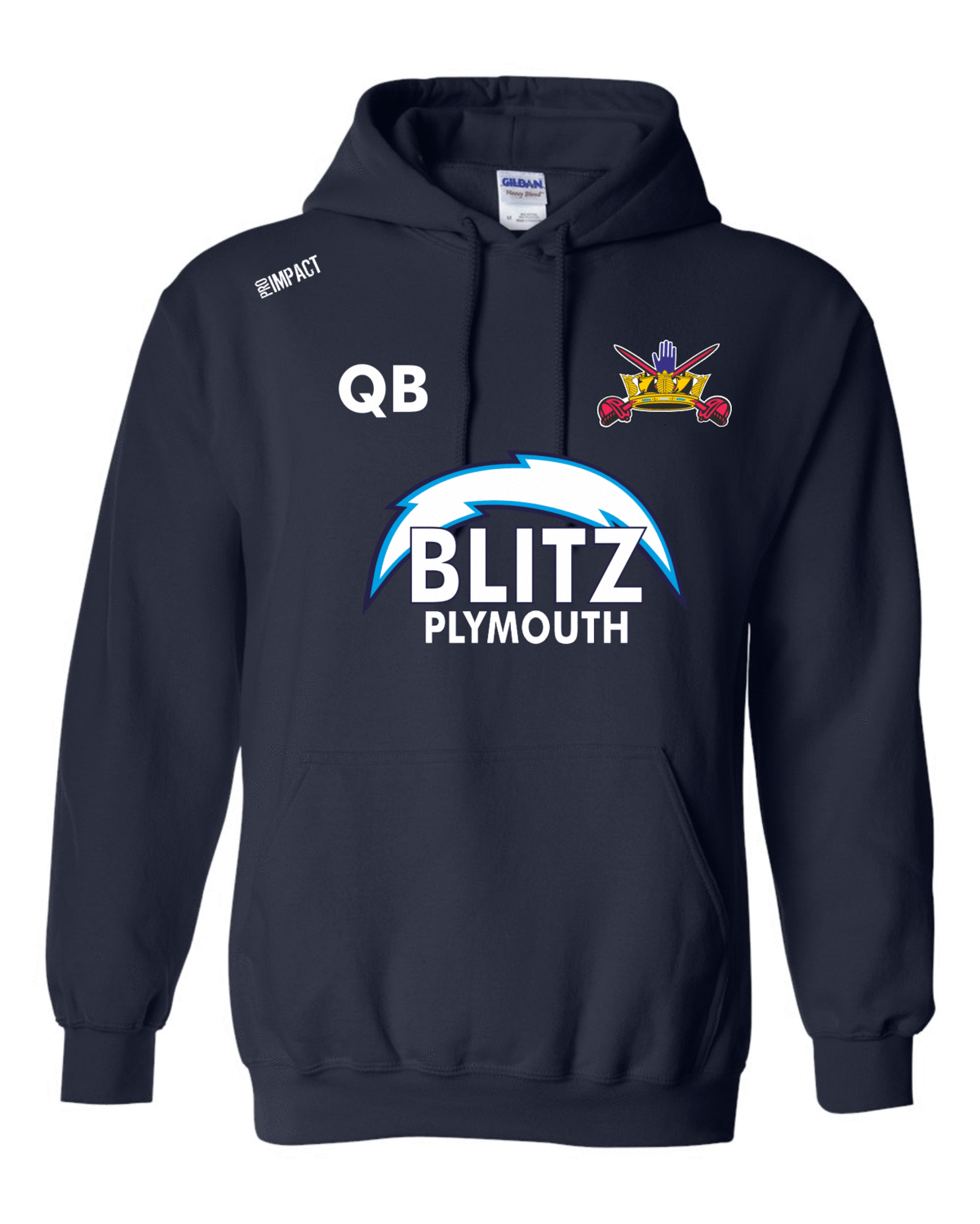 Blitz Hoodie Navy