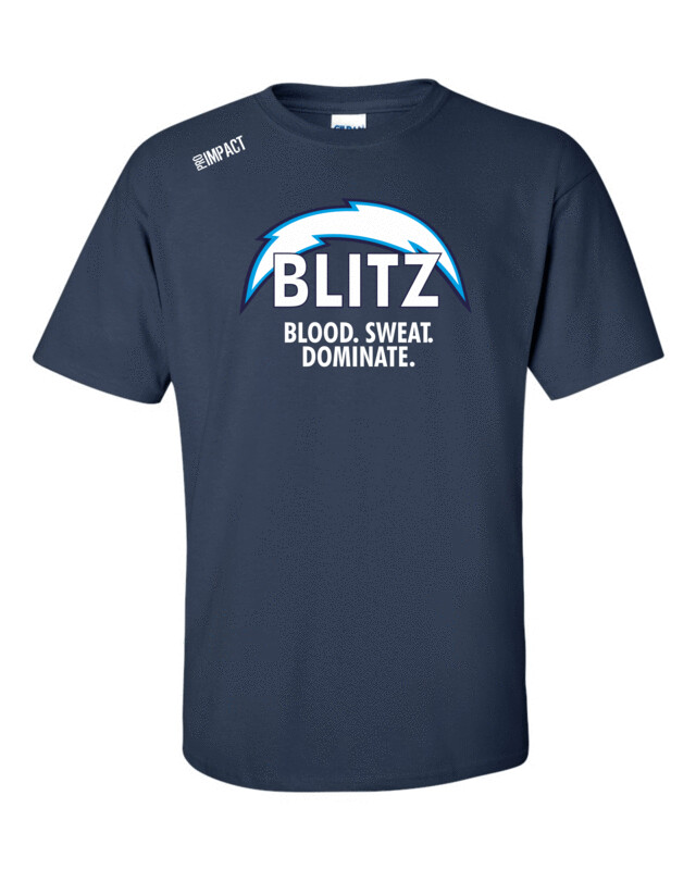 Blitz Cotton T-Shirt Navy