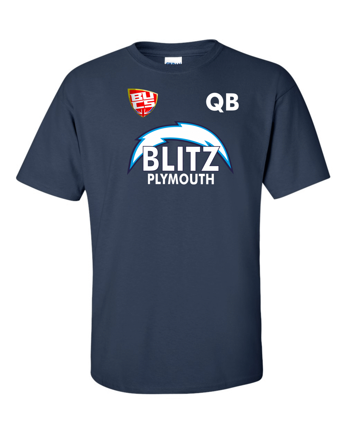 Blitz Gameday Cotton T-Shirt Navy
