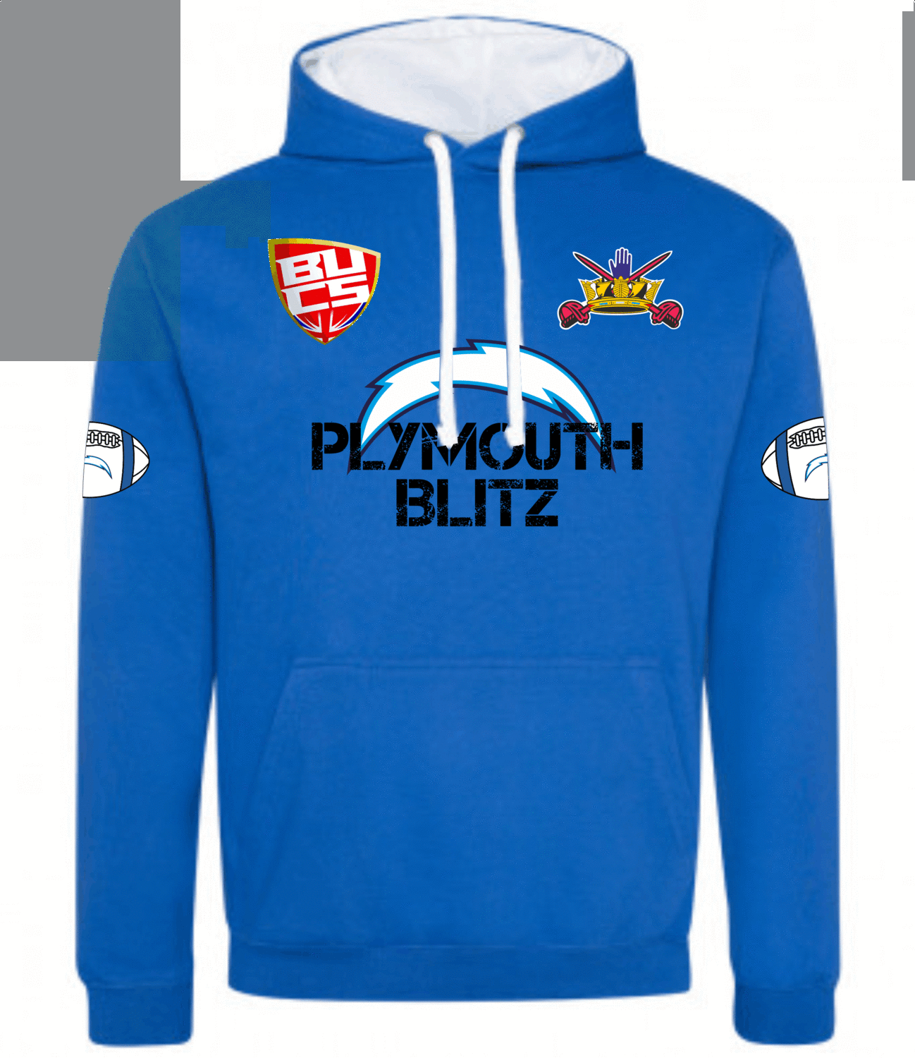 Blitz Royal/White Hoodie