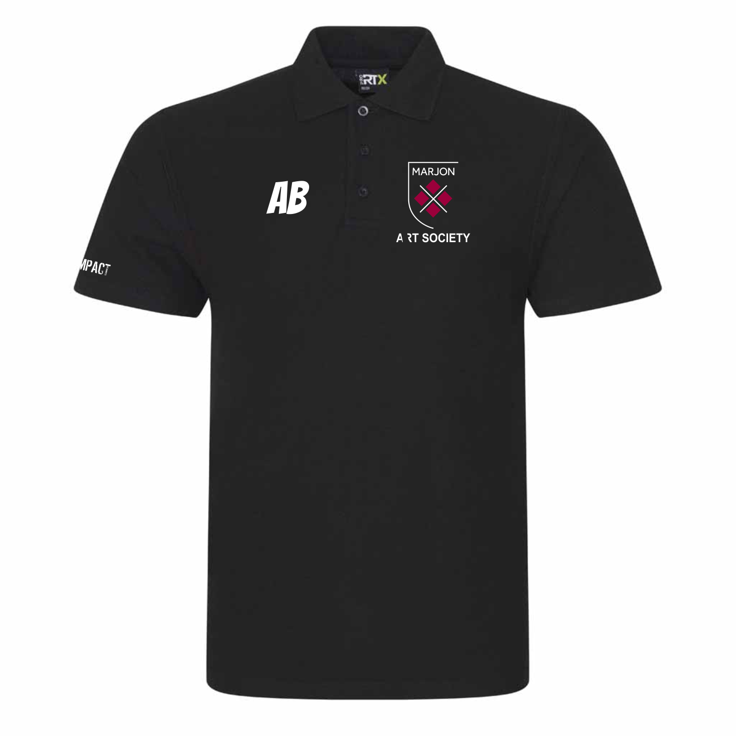 Art Polo Shirt Black