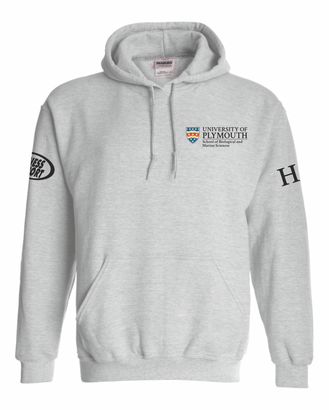 Oceanography &amp; Coastal Processes Grey Hoodie