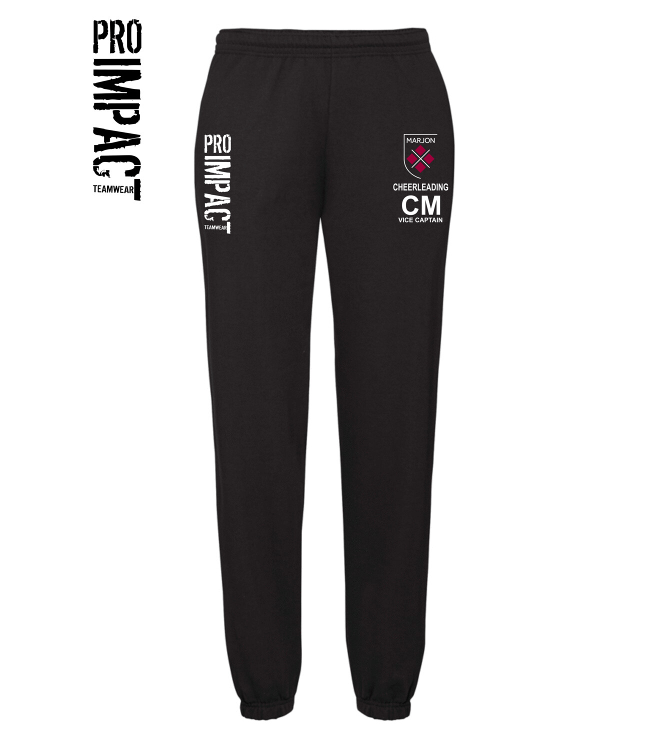 Marjon Cheerleading Sweatpant Black