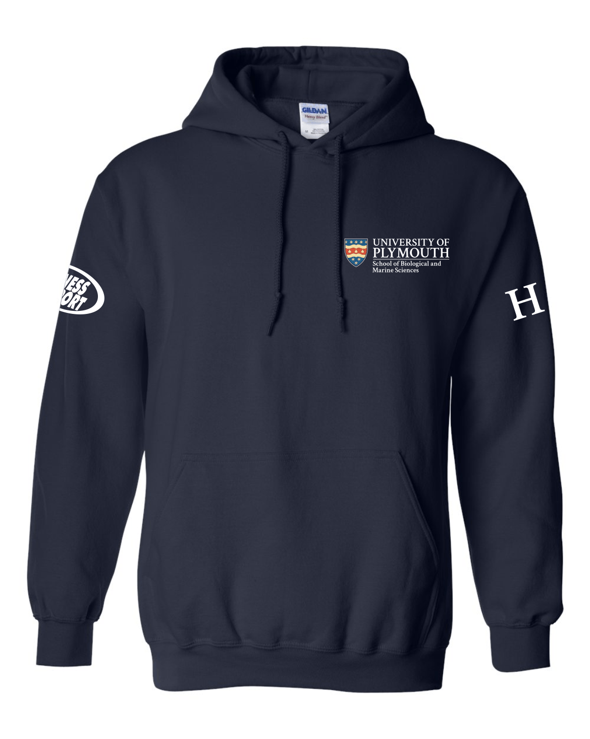 Marine Biology Navy Hoodie