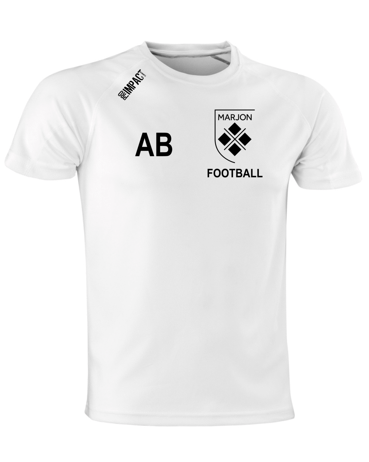 Marjon Football Tech T-Shirt White
