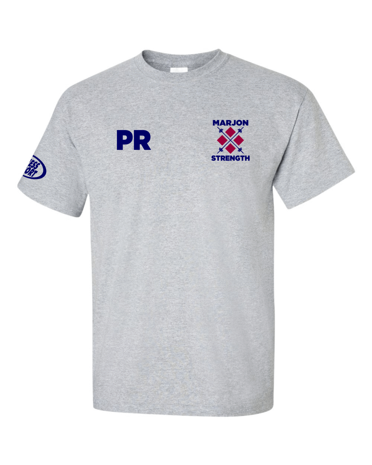 Marjon Strength T-Shirt Navy