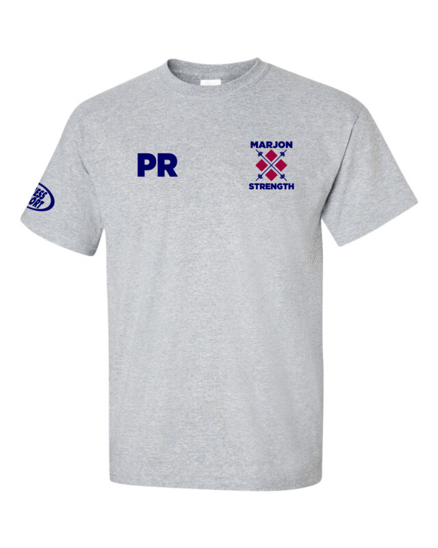 Marjon Strength T-Shirt Navy
