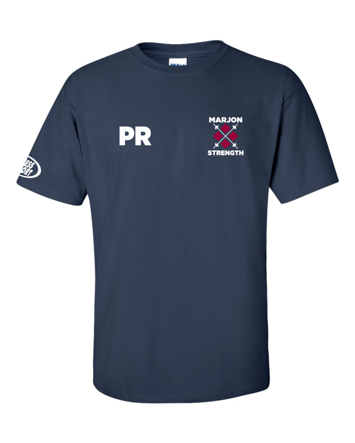 Marjon Strength T-Shirt Navy