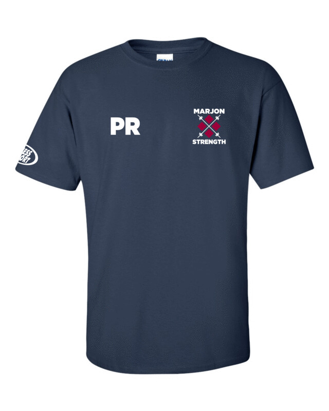 Marjon Strength T-Shirt Navy