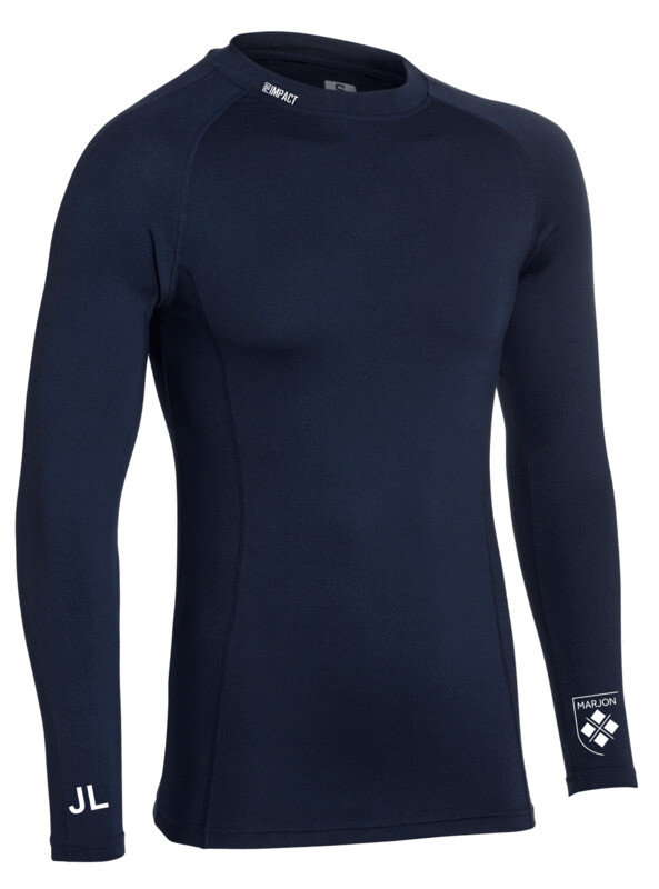 Marjon Football Baselayer Navy