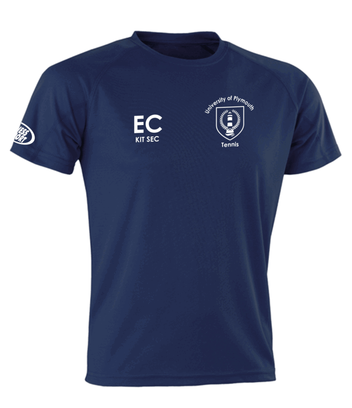 UP Tennis Committee Tech T-Shirt Navy