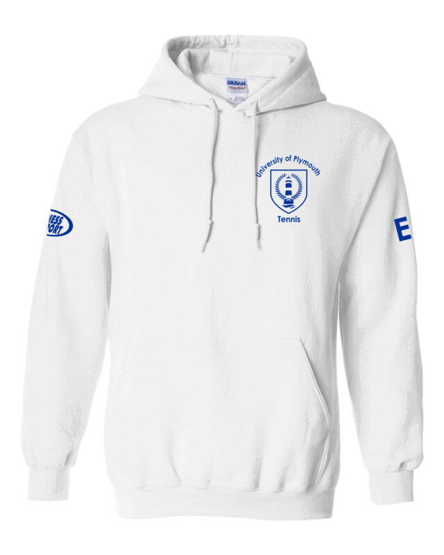 UP Tennis White Hoodie