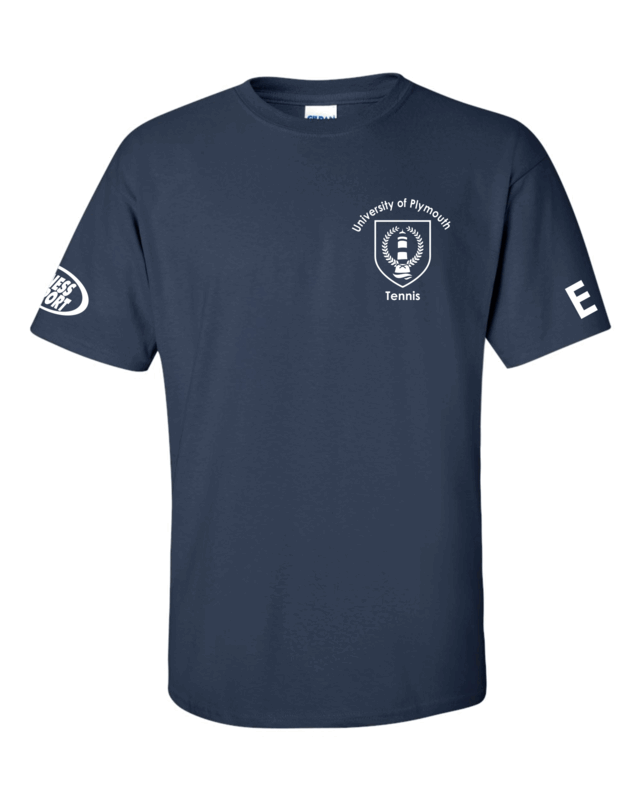 UP Tennis Cotton T-Shirt Navy