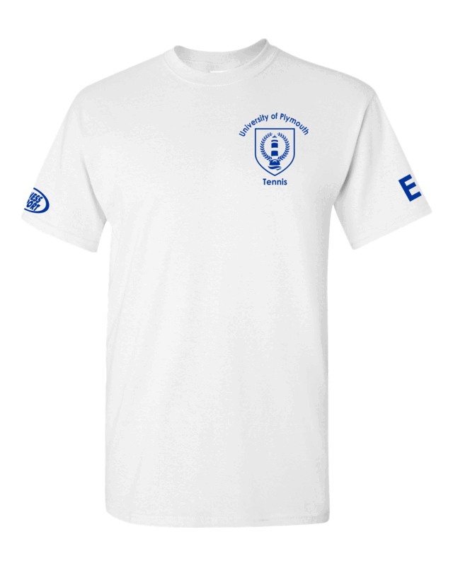 UP Tennis Cotton T-Shirt White