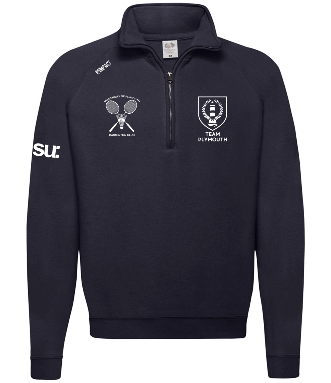 UP Badminton 1/4 Zip Sweatshirt