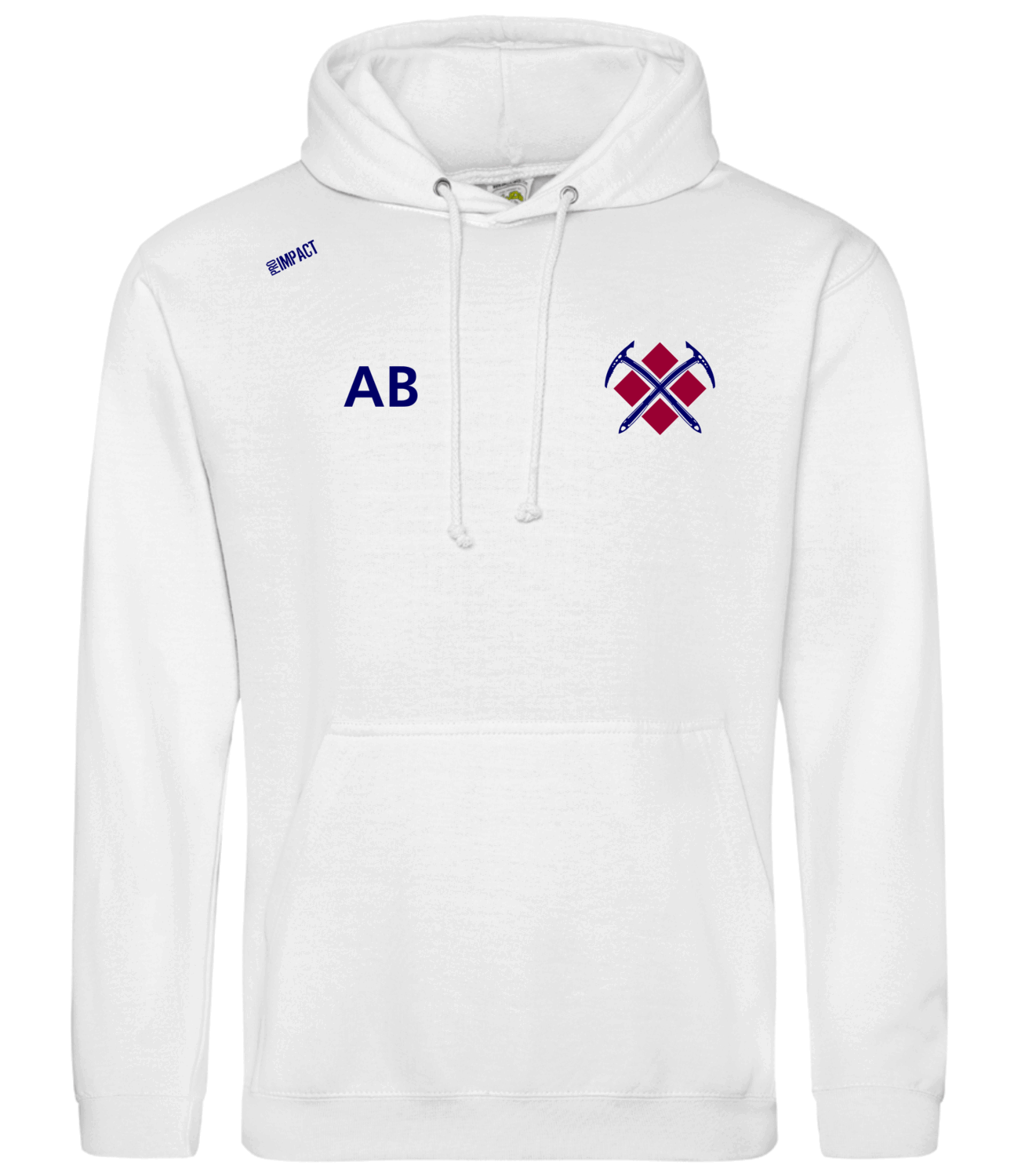 Marjon Mountaineering White Hoodie