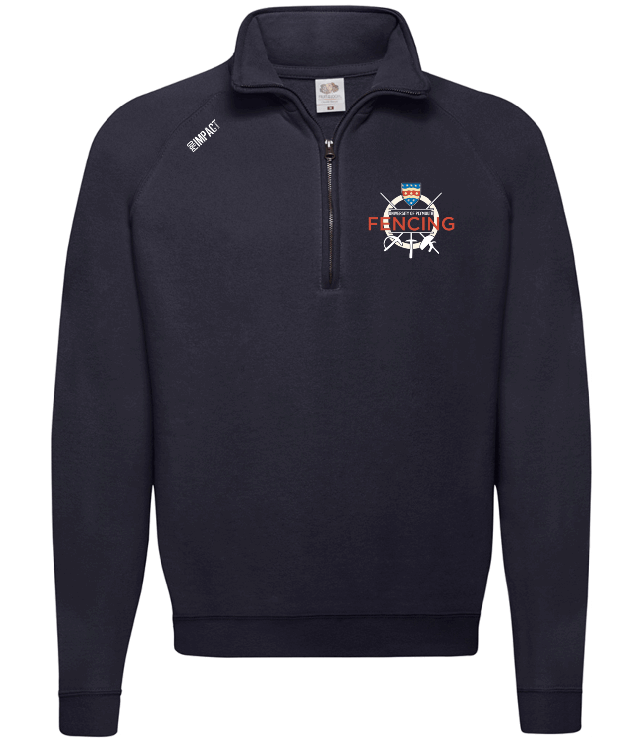 UP Fencing Navy Q-Zip